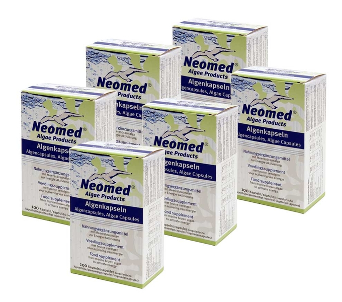 Algenkapseln der Meeresbraunalgen Therapeuten Pack