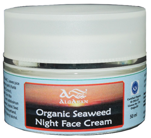 Bio Algen Naturkosmetik Nachtcreme zur Gesichtspflege