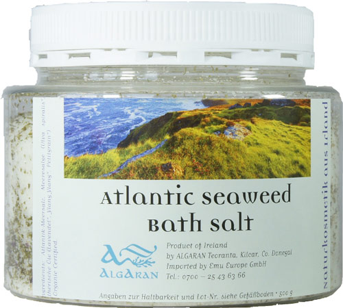 Das Original Irische Atlantik Algenbad-Badesalz von AlgAran Naturkosmetik