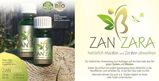 Bio Zeckenschutz Zan Zara