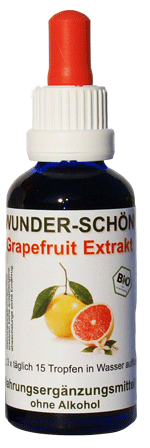 Grapefruitkernextrakt 50 ml in Bio-Qualit�t f�r Ihre Gesundheit