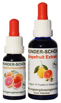 Grapefruitkernextrakt Sortiment