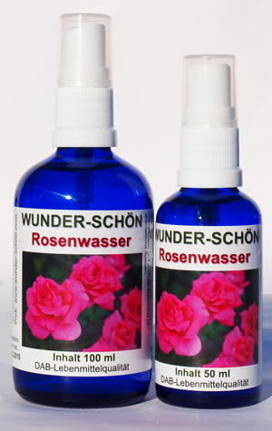 Rosenwasser 100 ml Wunder-Sch�n Naturprodukte