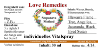 Love Remedies individuelle Buschbl�ten Vitalsprays